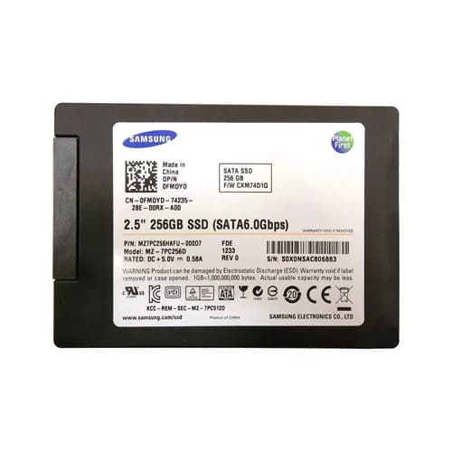 FMDYD - Dell 256GB 2.5 inch MLC 6Gb/s SATA Solid State Drive