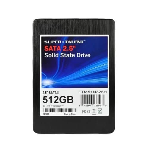 FTM51N325H - Super Talent 512GB 2.5 inch TLC 6Gb/s SATA SSD