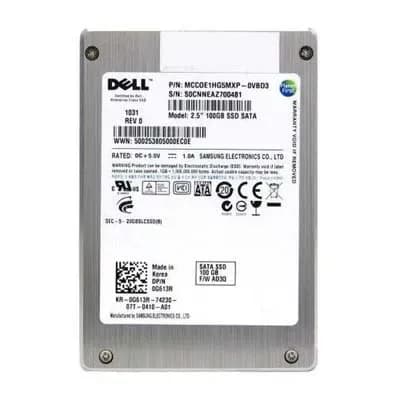 G613R - Dell 100GB 2.5 inch SLC 3Gb/s SATA Solid State Drive