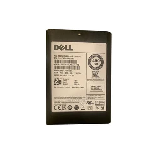 H38F7 - Dell 480GB MLC SATA 6Gb/s 2.5-Inch Solid State Drive