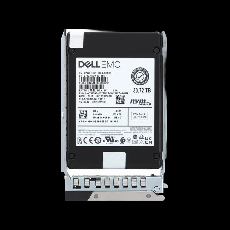 H4XPX - Dell 30.72TB PCI Express NVMe TLC Solid State Drive
