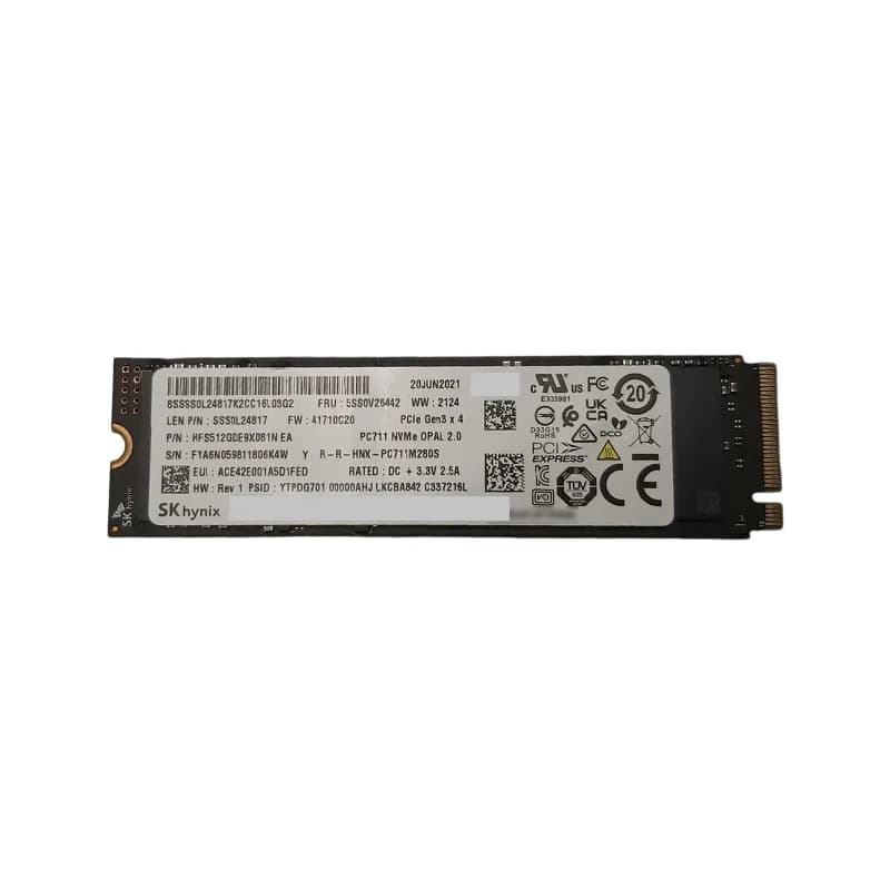 HFS001TDE9X073N - Hynix PC711 1TB PCIe 3.0 x4 NVMe M.2 2280 SSD