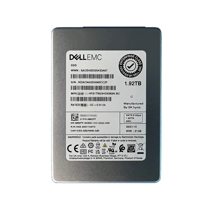 HFS1T9G3H2X069N - Hynix SE5110 1.92TB 6Gb/s SATA SFF 2.5-Inch RI SSD