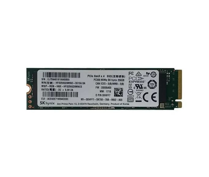 HFS256GD9MND-5510A - Hynix 256GB M.2 2280 MLC PCIe SSD