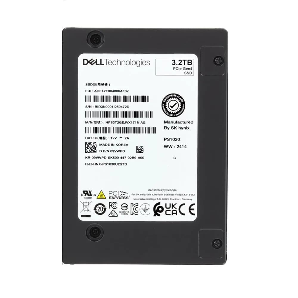 HFS3T2GEJVX171N - Hynix PS1030 3.2TB PCIe NVMe 4.0 x4 2.5-Inch SSD