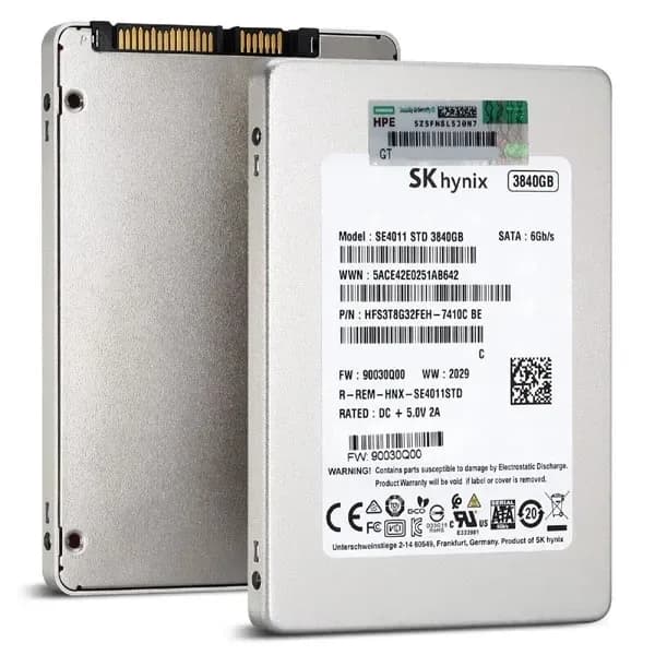 HFS3T8G32FEH-7410C - Hynix SE4011 3.84TB SATA TLC 2.5" SSD