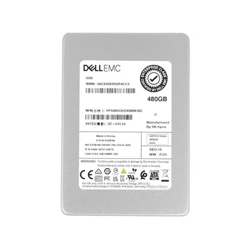 HFS480G3H2X069N - Hynix SE5110 480GB 6Gb/s SATA SFF 2.5-Inch RI SSD