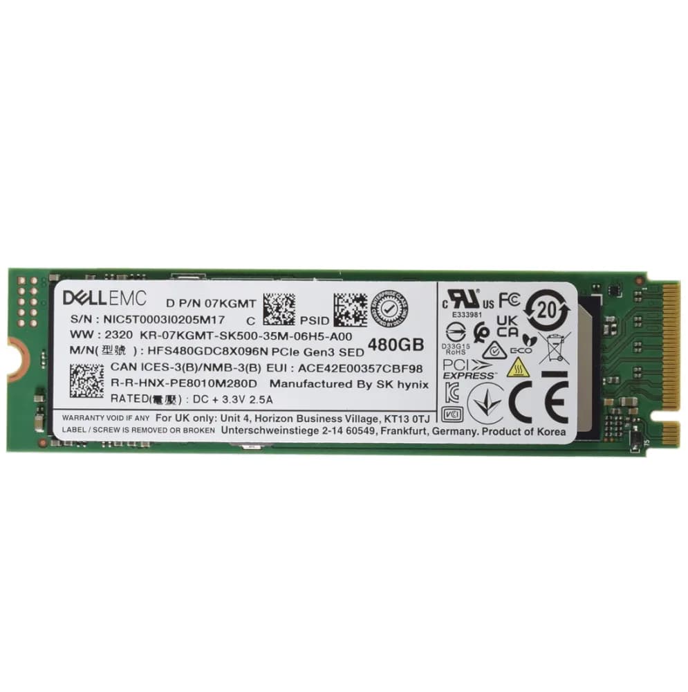 HFS480GDC8X096N - Hynix PM8110 480GB PCI Express NVMe 4.0 x4 SSD