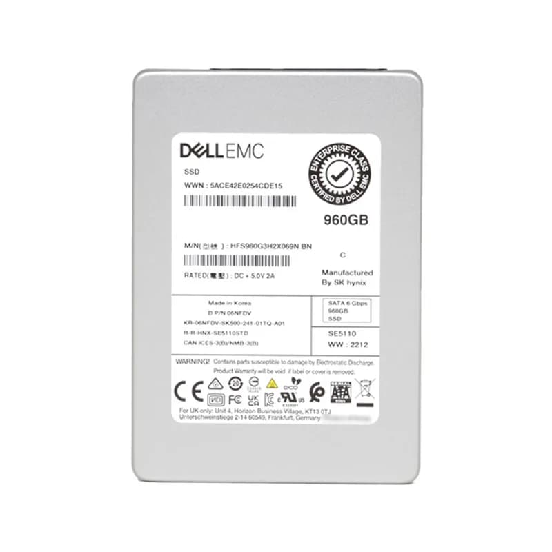 HFS960G3H2X069N - Hynix SE5110 960GB 6Gb/s SATA SFF 2.5-Inch RI SSD
