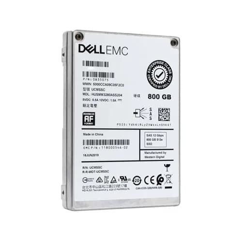 HUSMM3280ASS204 - Hitachi 800GB 2.5in MLC 12Gb/s SAS SSD