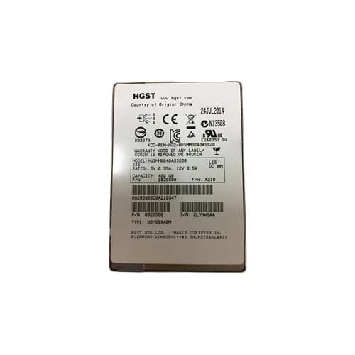 HUSMM8040ASS200 - HGST 400GB 2.5in MLC 12Gb/s SAS SSD