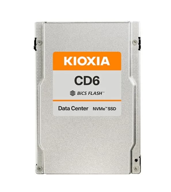 KCD6XVUL1T60 - Kioxia 1.6TB PCIe NVMe 4.0 x4 2.5-In Solid State Drive