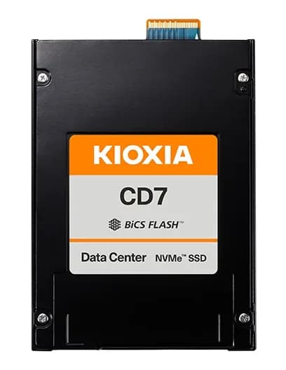 KCD7XRJE7T68 - KIOXIA CD7-R 7.68TB PCI Express NVMe TLC E3.S SSD