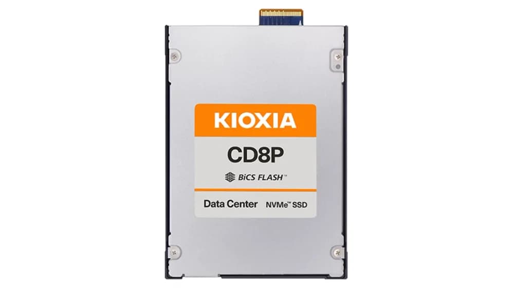 KCD8XPJE7T68 - KIOXIA 7.68TB PCI Express NVMe E3.S Solid State Drive