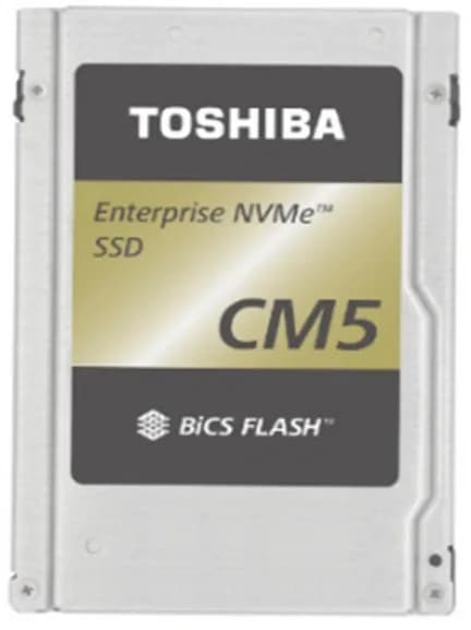 KCM5DVUG800G - KIOXIA CM5-V 800GB PCI Express NVMe TLC 2.5" SSD