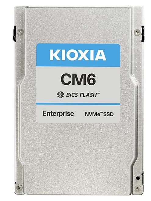 KCM6XVUL6T40 - KIOXIA CM6 6.4TB PCI Express NVMe TLC 2.5" SSD