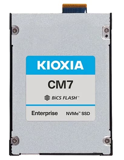 KCM7XRJE3T84 - Kioxia 3.84TB TLC PCIe NVMe 4.0 x4 Solid State Drive