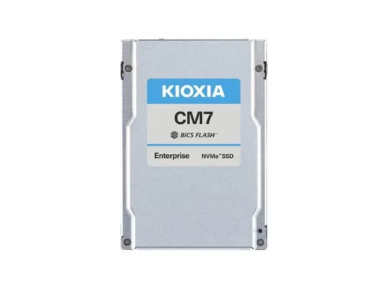 KCMYXRUG7T68 - KIOXIA CM7-R 7.68TB PCIe NVMe 5.0 RI 2.5-Inch SSD