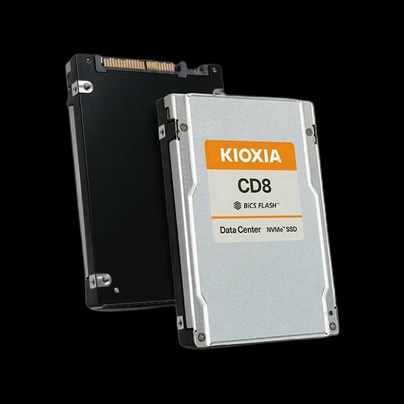 KCMYXVUG12T8 - Kioxia 12.8TB TLC PCIe NVMe x5 2.5-In Solid State Drive