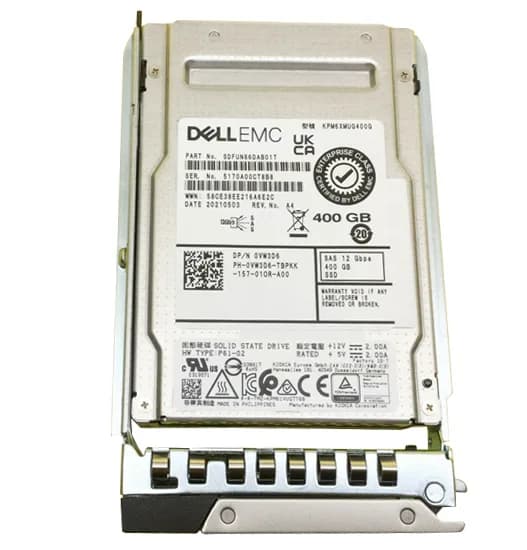 KHFFR - Dell 400GB SAS Triple-Level Cell SFF 2.5" Solid State Drive