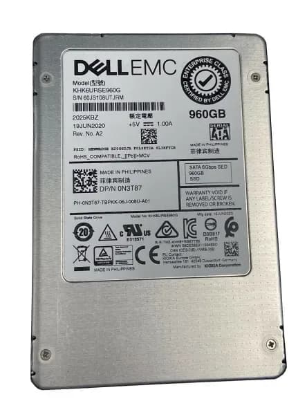 KHK6URSE960G - KIOXIA HK6-R 960GB SATA SFF 2.5" Solid State Drive