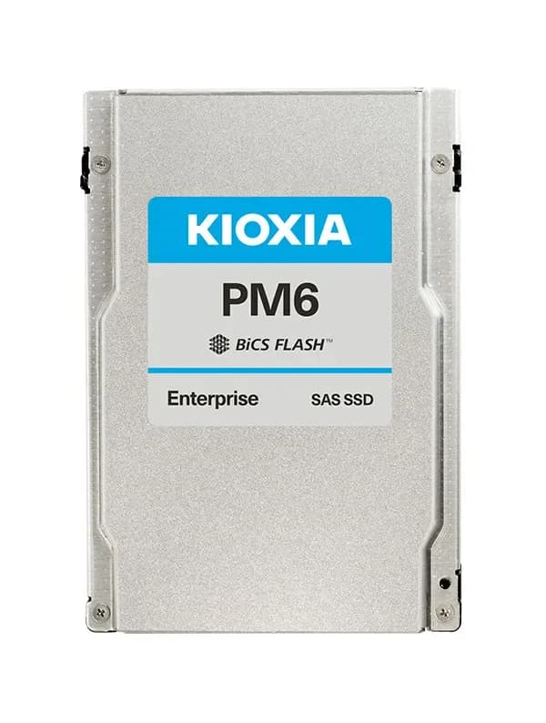 KPM6XRUG960G - KIOXIA PM6-R 960GB SAS TLC 2.5" Solid State Drive