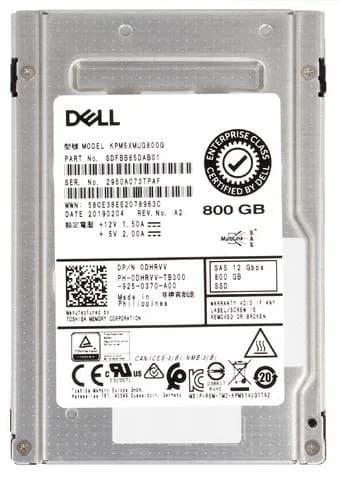 KPM6XVUG800G - Toshiba PM6-V 800GB SAS TLC 2.5" Solid State Drive