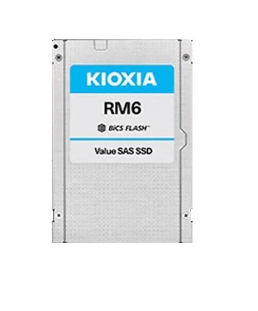 KRM6VRUG3T84 - KIOXIA 3.84TB SAS TLC 2.5" Solid State Drive