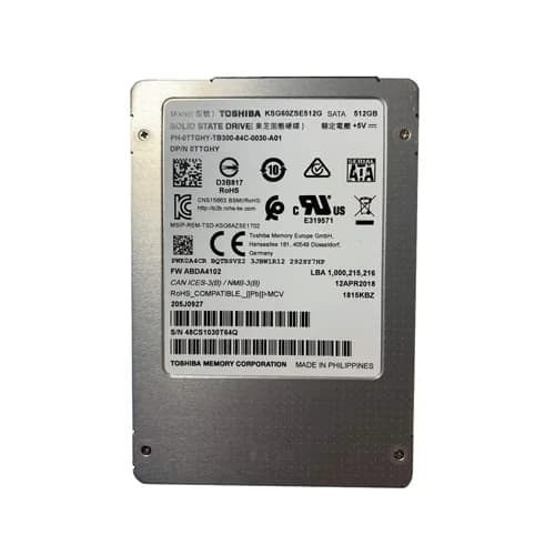 KSG60ZSE512G - Toshiba 512GB SG6 2.5 inch TLC 6Gb/s SATA SSD