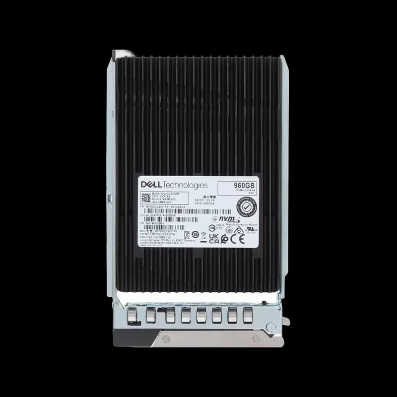 KXT48 - Dell 960GB PCI Express NVMe U.2 2.5" Solid State Drive