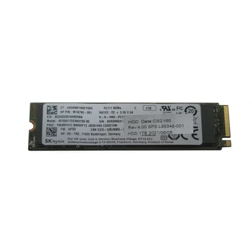 L85348-001 - HP 1TB Triple-Level Cell PCI Express NVMe 3.0 x4 SSD