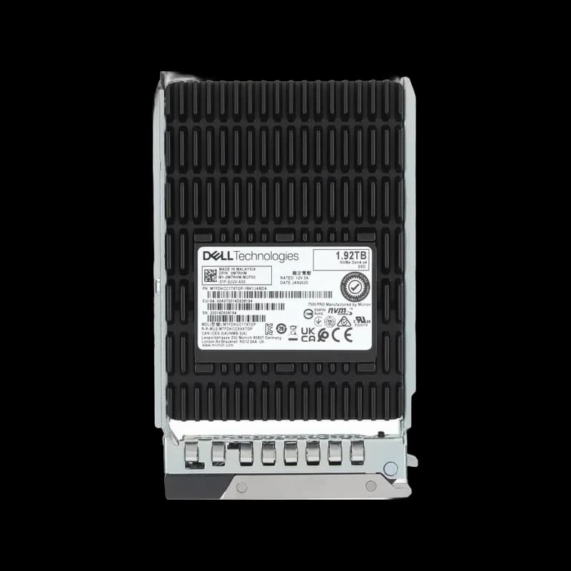 M7RHM - Dell 1.92TB PCI Express NVMe TLC U.2 2.5" Solid State Drive