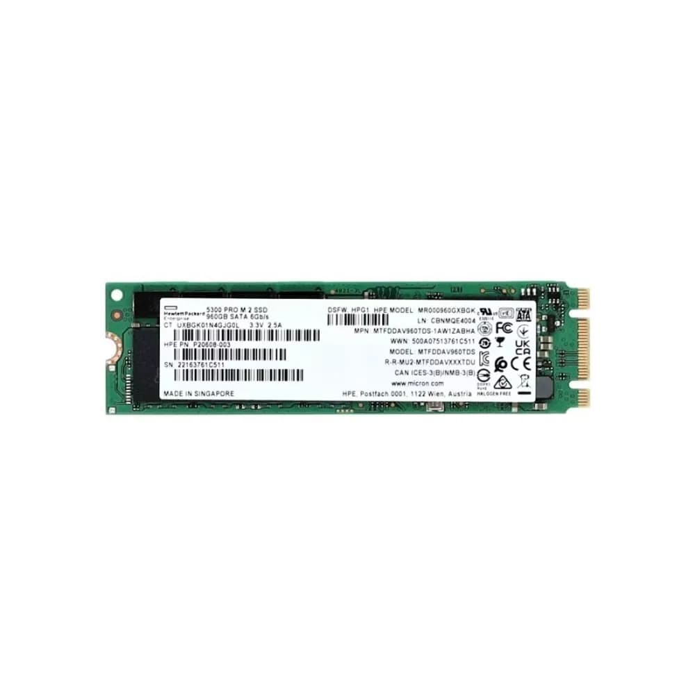 MR000960GXBGK - HPE 960GB SATA M.2 2280 Solid State Drive
