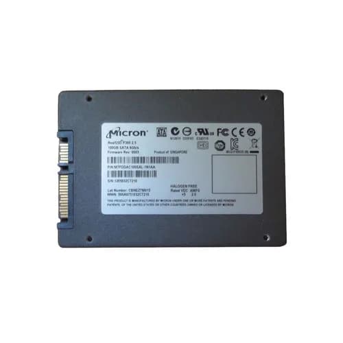 MTFDDAC100SAL-1N1AA - Micron 100GB 2.5in SLC 6Gb/s SATA SSD