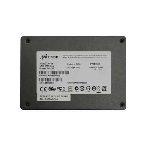 MTFDDAC128MAM-1J1 - Micron 128GB C400 2.5 inch MLC 6Gb/s SATA SSD