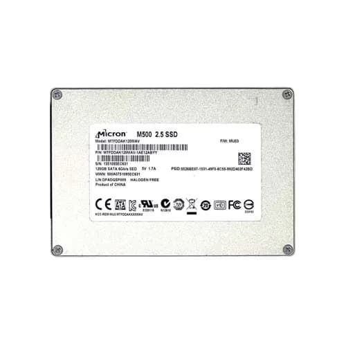MTFDDAK120MAV - Micron 120GB M500 2.5 inch MLC 6Gb/s SATA SSD