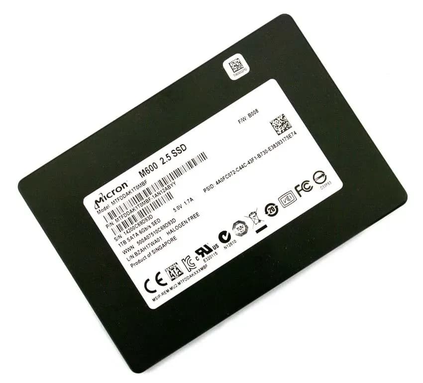 MTFDDAK1T0MBF-1AN12A - Micron 1TB 2.5 inch MLC 6Gb/s SATA SSD
