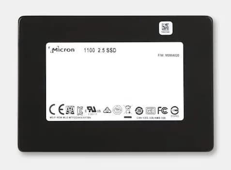 MTFDDAK1T0TBN-1AR12ABYY - Micron 1TB 1100 2.5in TLC 6Gb/s SATA SSD