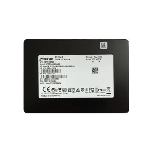 MTFDDAK256MBF - Micron 256GB M600 2.5 inch MLC 6Gb/s SATA SSD