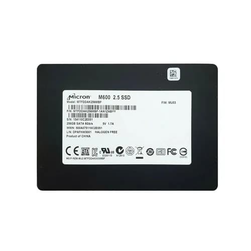 MTFDDAK256MBF-1AN1ZABYY - Micron 256GB M600 2.5in MLC 6Gb/s SATA SSD