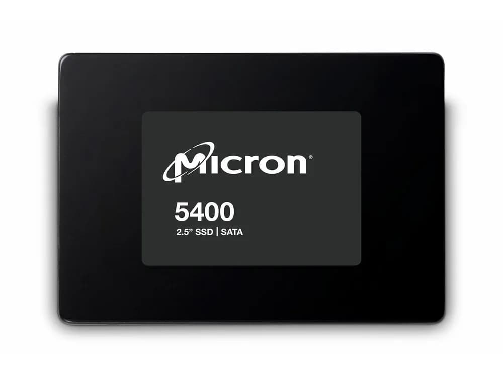 MTFDDAK3T8TGB-1BC15ABYY - Micron 5400 MAX 3.84TB TLC SATA 2.5-Inch SSD