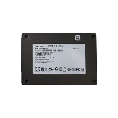 MTFDDAK480MBB - Micron 480GB M500DC 2.5 inch MLC 6Gb/s SATA SSD