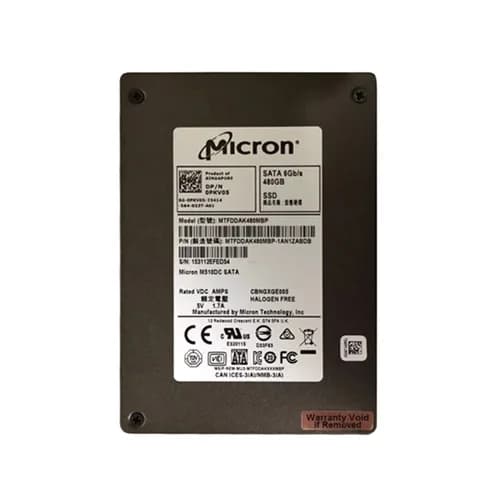 MTFDDAK480MBP-1AN1ZABDB - Micron 480GB 2.5in MLC 6Gb/s SATA SSD