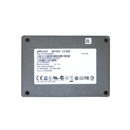 MTFDDAK480MBP-1AN1ZABYY - Micron 480GB 2.5in MLC 6Gb/s SATA SSD