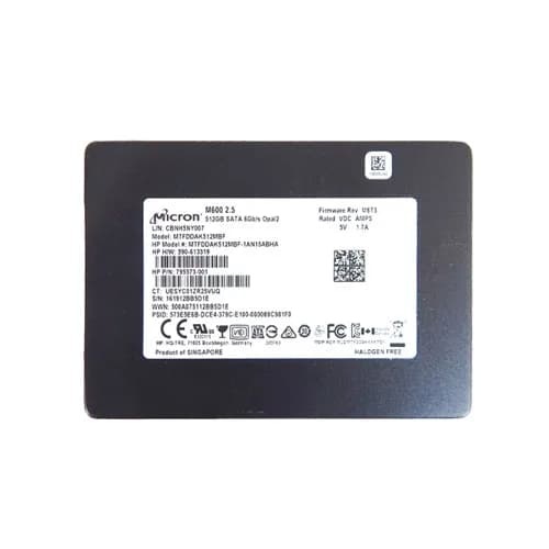 MTFDDAK512MBF - Micron 512GB M600 2.5 inch MLC 6Gb/s SATA SSD