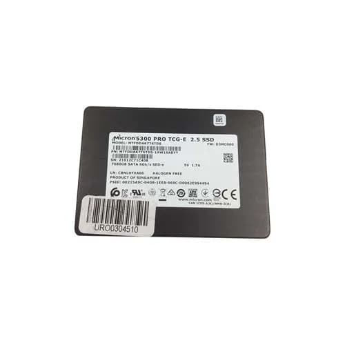 MTFDDAK7T6TDS-1AW16ABYYR - Micron 7.68TB 2.5in TLC SATA 6Gb/s SSD