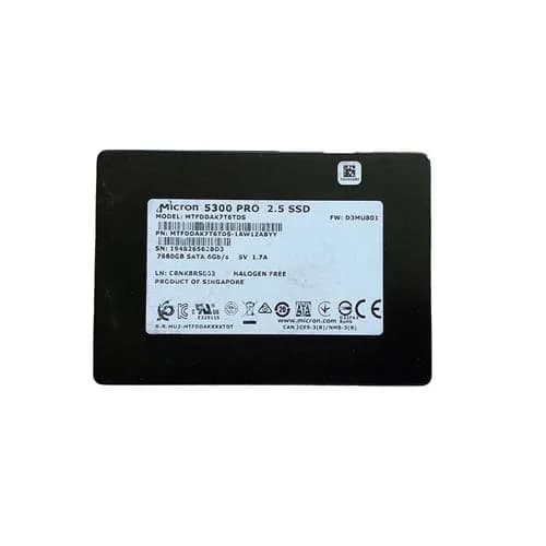 Micron MTFDDAK7T6TDS-1AW1ZA 7.68TB 2.5-inch SATA SSD