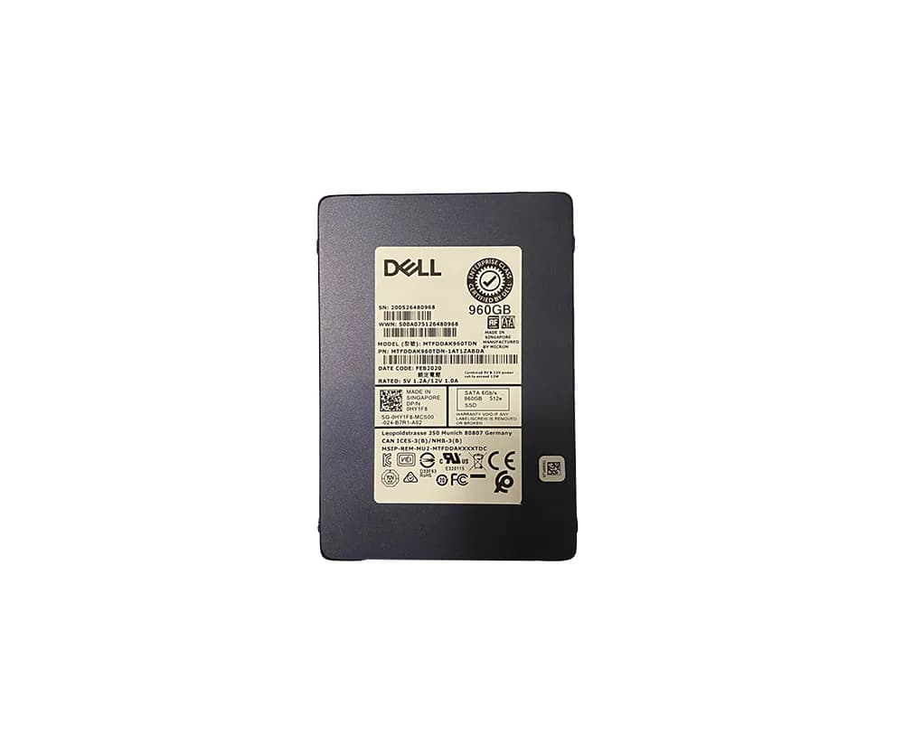 MTFDDAK960TDN-1AT1ZABDA - Micron 5200 480GB SATA Solid State Drive