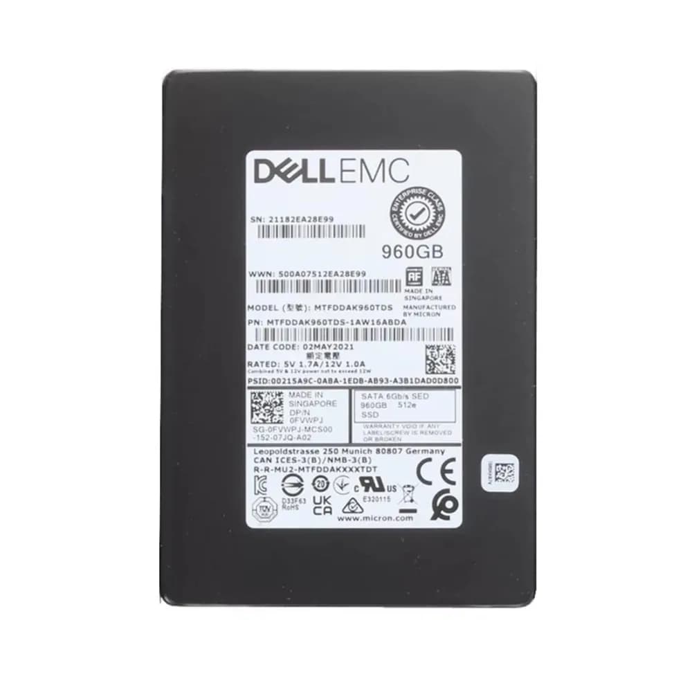 MTFDDAK960TDS-1AW16ABDA - Micron 5300 PRO 960GB SATA 2.5" SSD