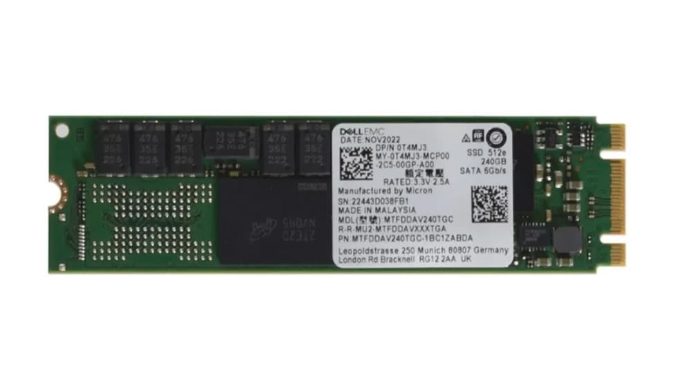 MTFDDAV240TGC-1BC1ZABDA - Micron 5400 Pro 240GB SATA 6Gb/s SSD
